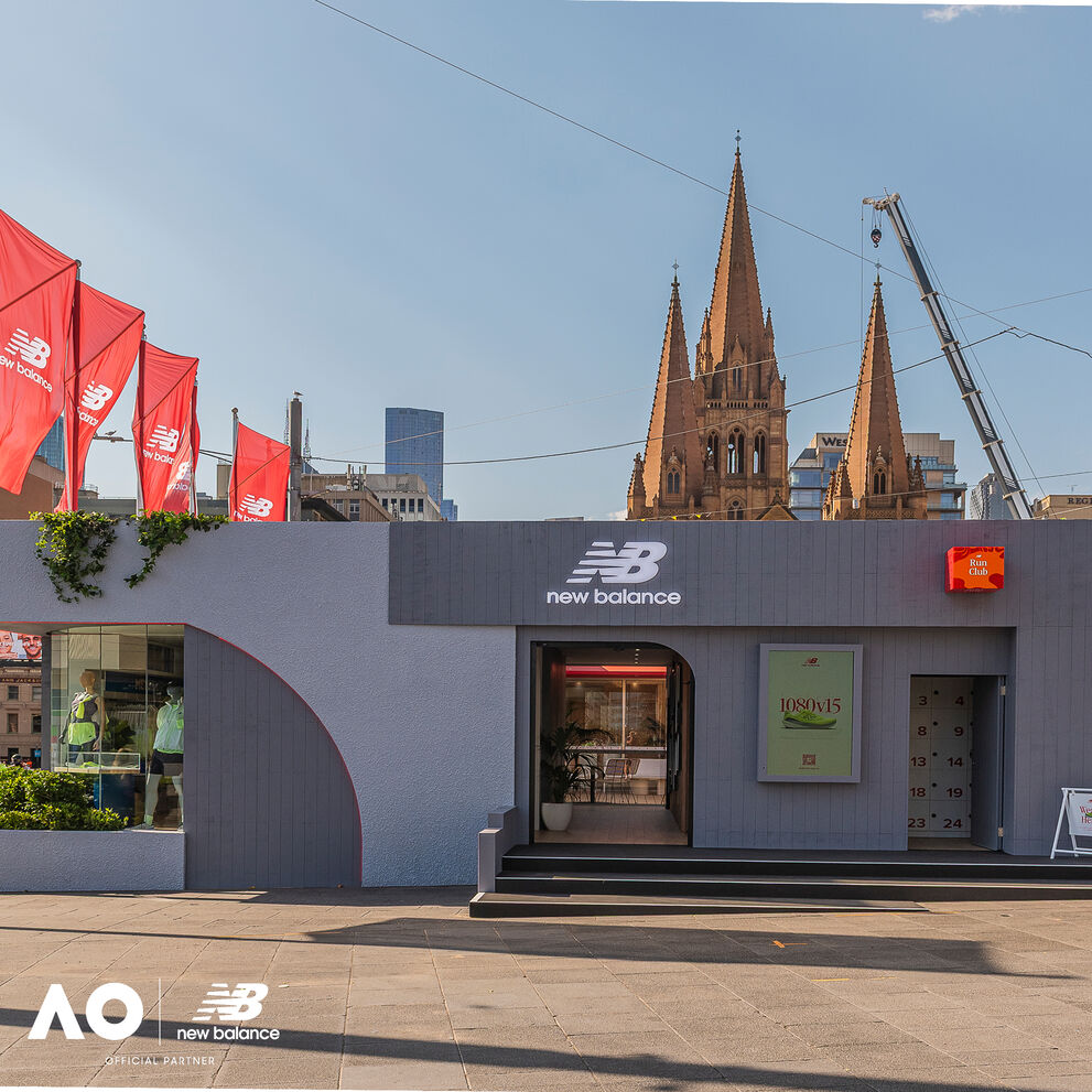 New Balance Australian Fed Square Popup